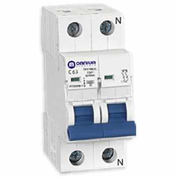 Interruptor termomagnético 240Vac para riel DIN, 6kA, 2P x 40A, Curva C