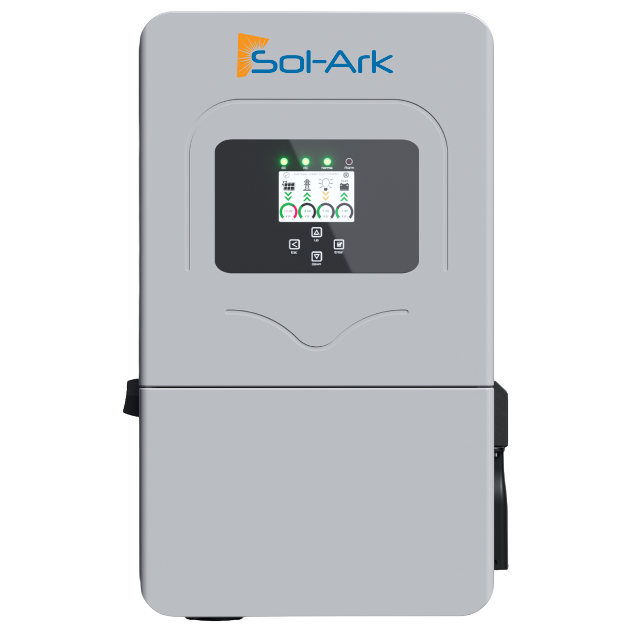 Inversor Hibrido SOL-ARK de 12kW, Split Phase 120/240V, 3 MPPT´s, 10 años de garantia, Compatible con Baterias PYLONTECH LV y DYNESS LV