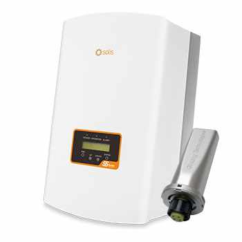 Inversor Solis de 10kW a 220V, 3 MPPT, 2 fases, incl. DC Disconnect