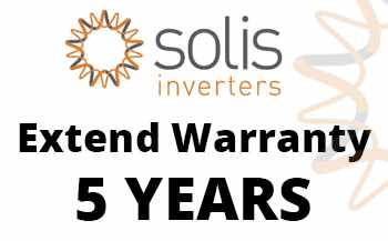 Una Extensión Garantía 5 años Inversor Solis 20kW LV DC Disconnect