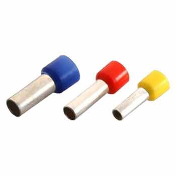 50 Terminales de punta tipo ferrules azul para 8 AWG